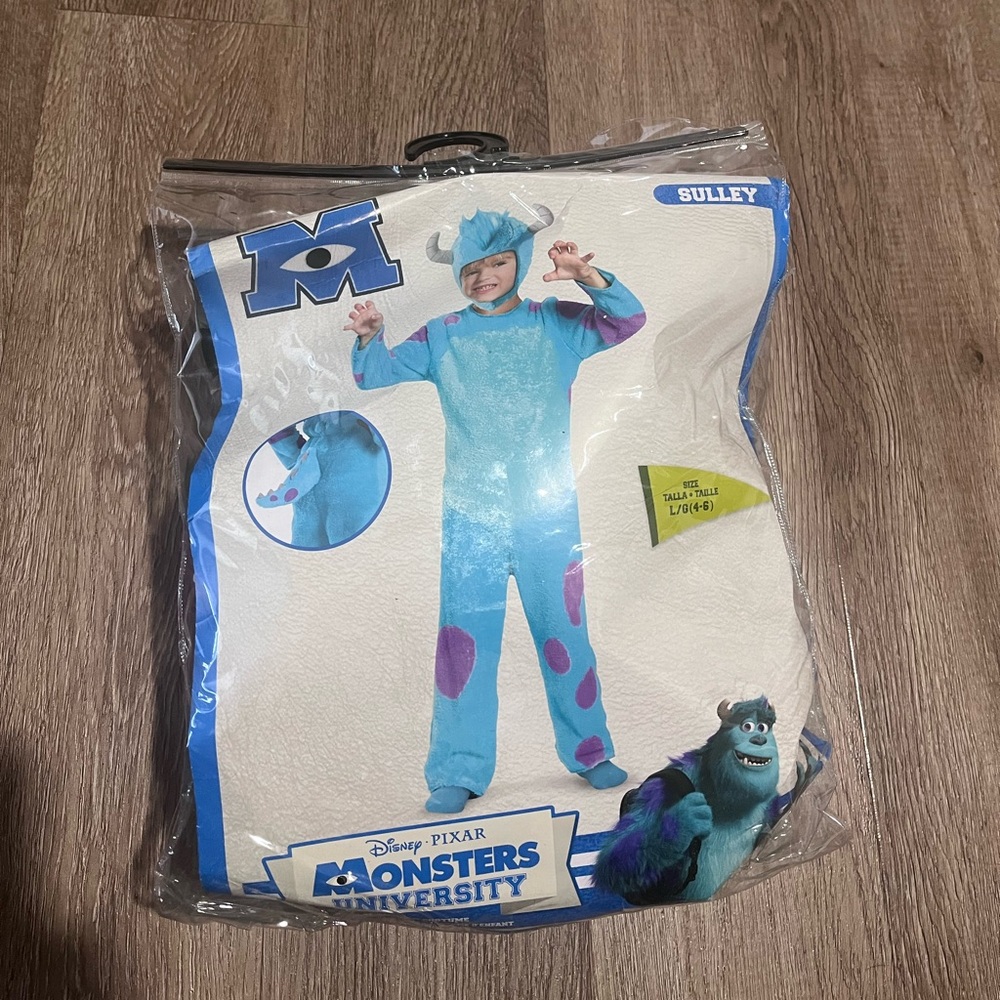 Disney Pixar Monsters University Sulley Kids Costume 4/6
